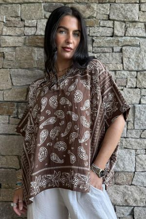 Yara Bandana Box Top Chocolate